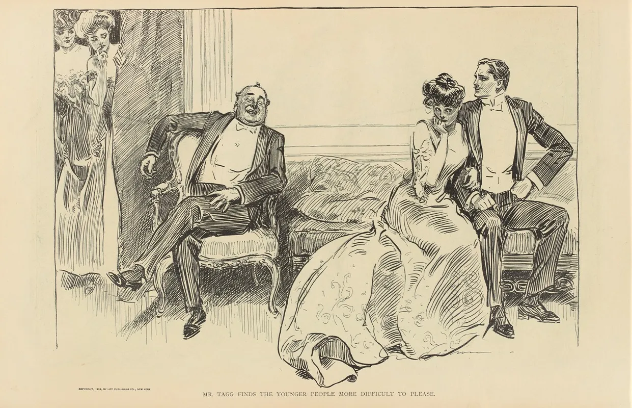 Mr Tagg Finds The Younger People More Difficult To Please