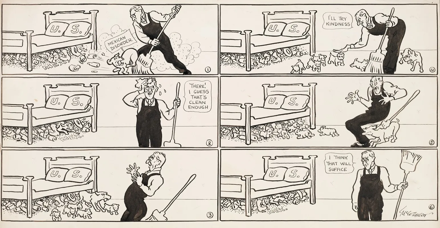 Mr Wilsons Plan Of Cleaning Up The Mexican Situation