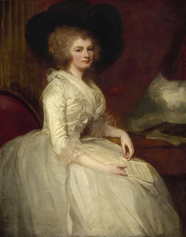 Mrs Alexander Blair Wall Art by George Romney - High-Resolution Digital Print