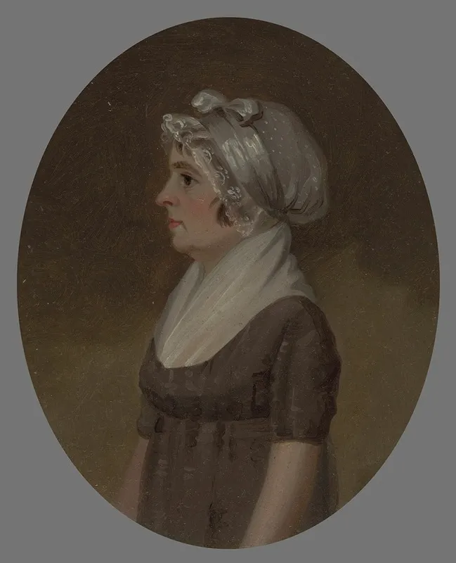 Mrs Benjamin Schaum Anna Maria Heckensweiler Wall Art by Jacob Eichholtz - High-Resolution Digital Print