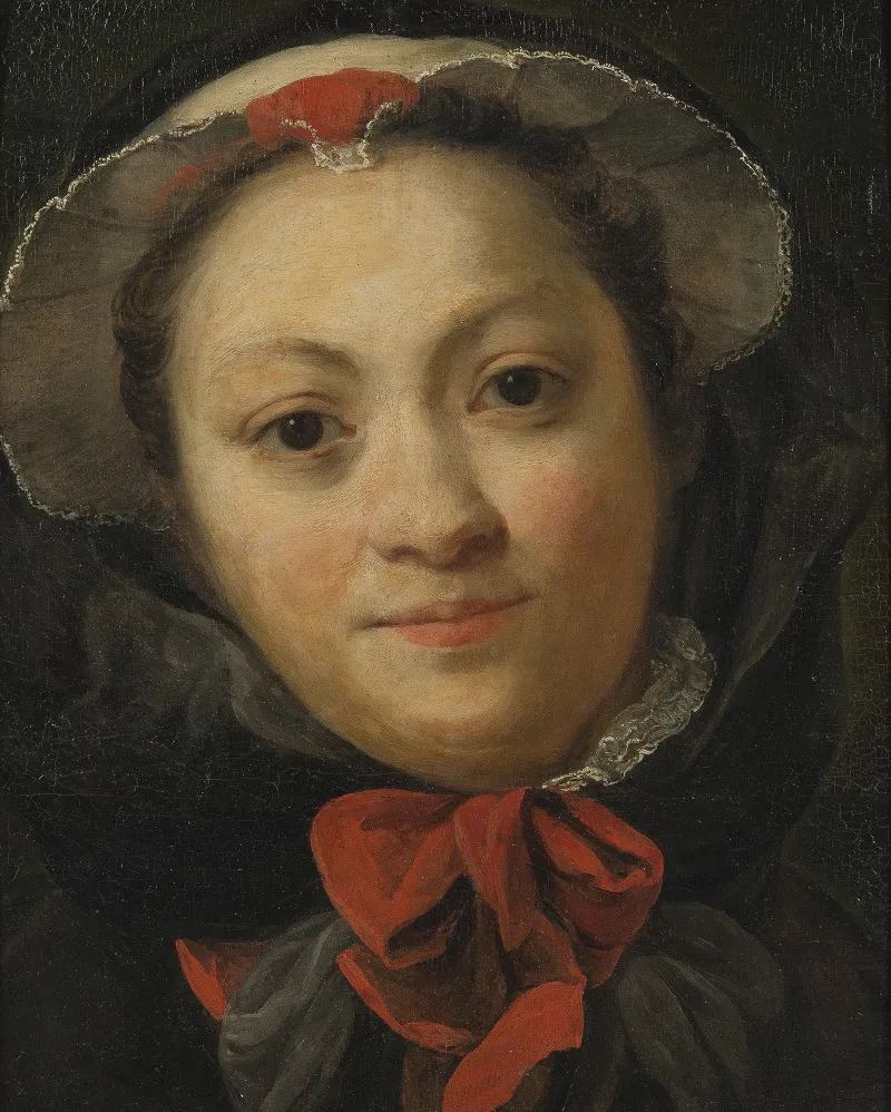 Mrs Charlotta Pilo Nee Desmarees Wall Art by Carl Gustaf Pilo - High-Resolution Digital Print