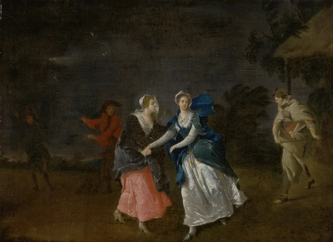Mrs Cibber As Cordelia Wall Art by Pieter van Bleeck - High-Resolution Digital Print