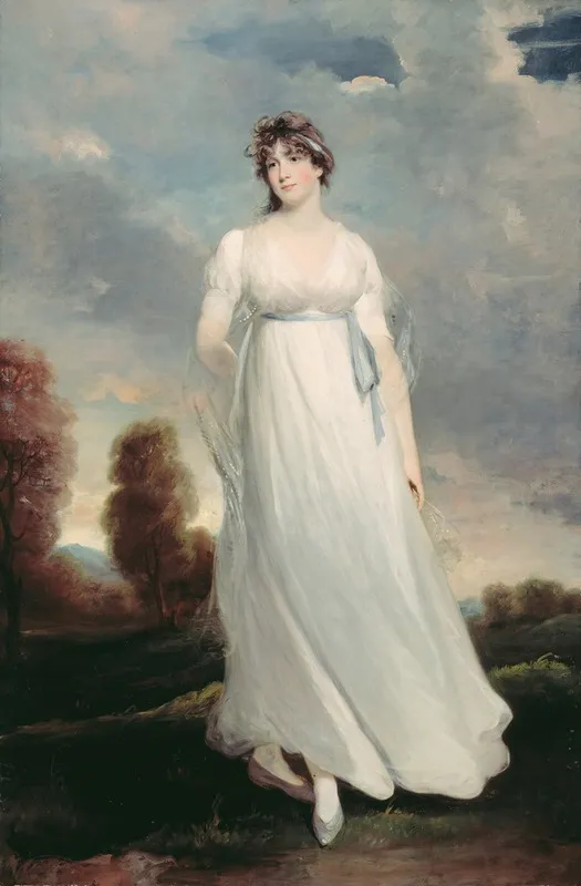 Mrs Dottin Wall Art by John Hoppner - High-Resolution Digital Print