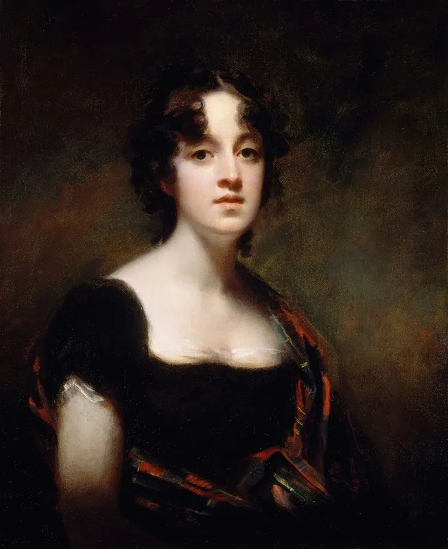 Mrs Farquarson Of Finzean Wall Art by Sir Henry Raeburn - High-Resolution Digital Print
