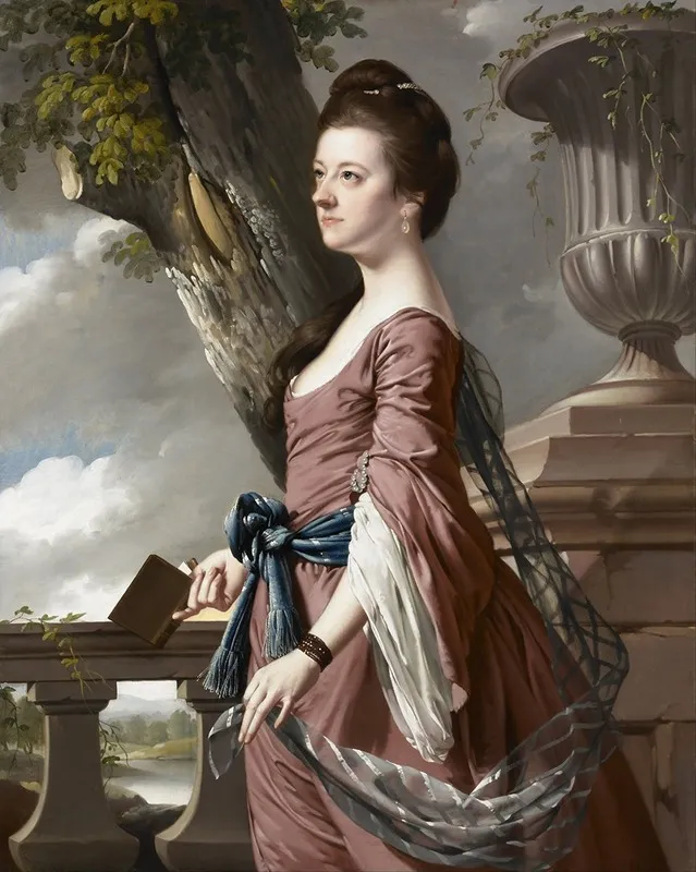 Mrs Frances Hesketh Wall Art by Joseph Wright of Derby - High-Resolution Digital Print