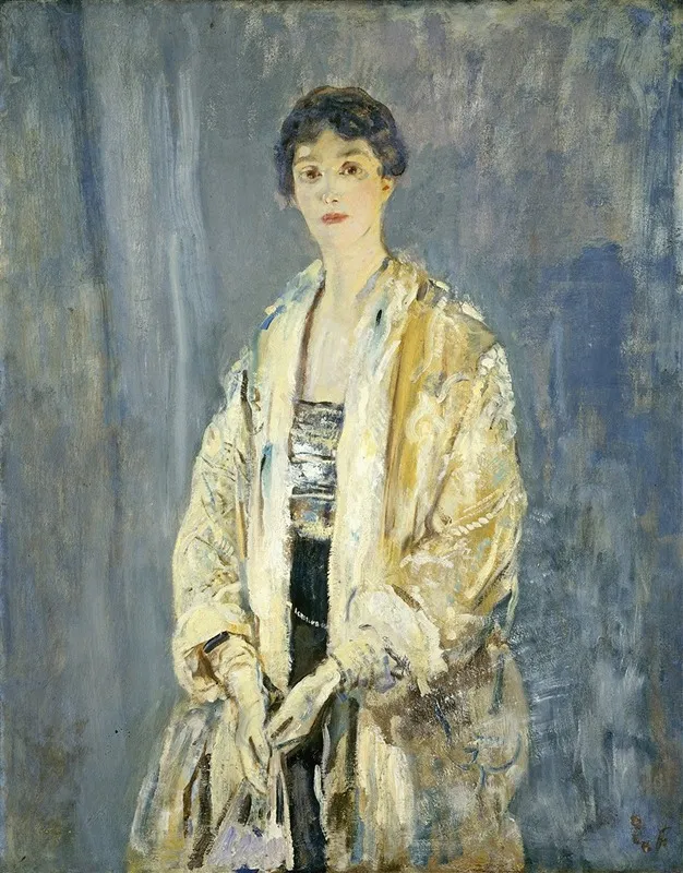 Mrs Francis Howard Wall Art by Ambrose McEvoy - High-Resolution Digital Print