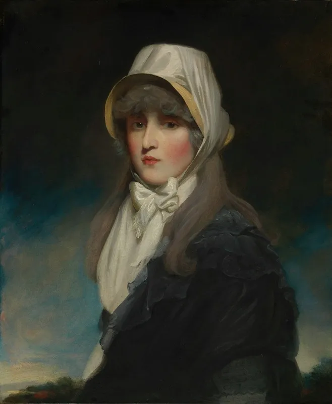 Mrs George Horsley Charlotte Mary Talbot Died 1828 Wall Art by John Westbrooke Chandler - High-Resolution Digital Print