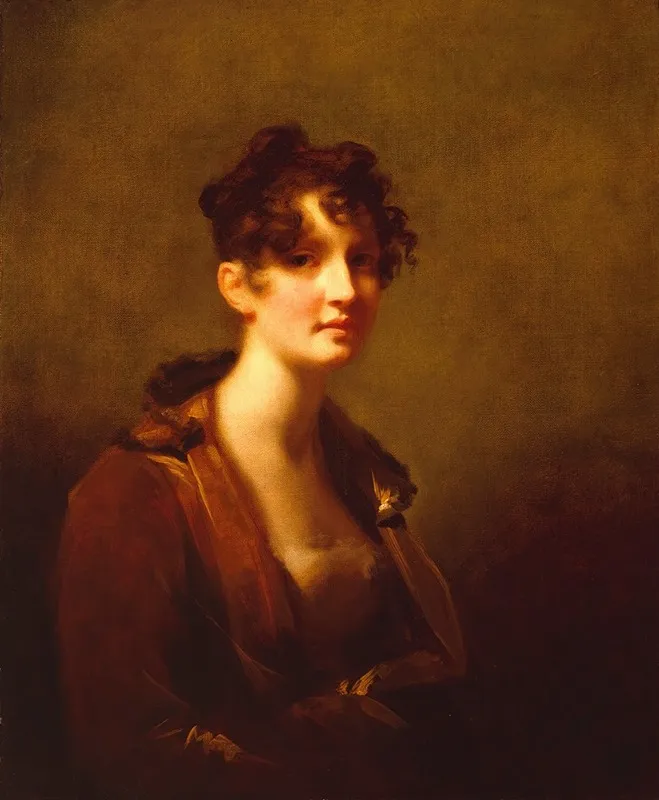 Mrs Irvine J Boswell Wall Art by Sir Henry Raeburn - High-Resolution Digital Print