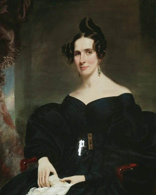 Mrs James Mackie Wall Art by Samuel Lovett Waldo - High-Resolution Digital Print