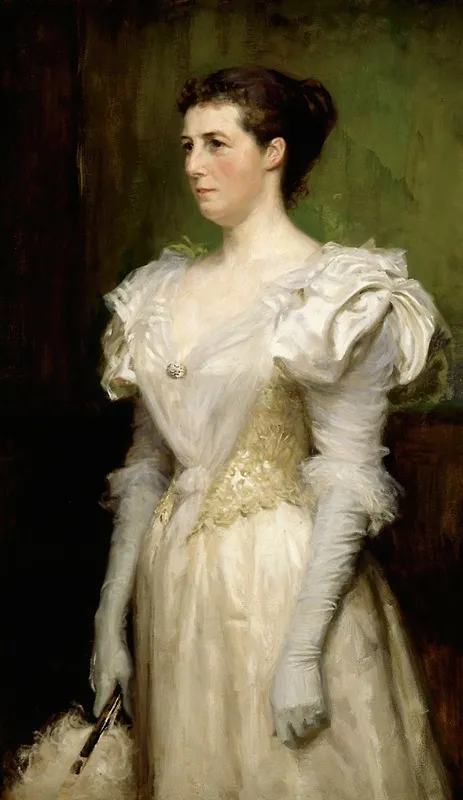 Mrs John Gallatly Wall Art by Albert Edelfelt - High-Resolution Digital Print