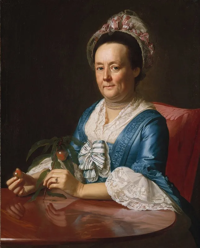 Mrs John Winthrop Wall Art by John Singleton Copley - High-Resolution Digital Print