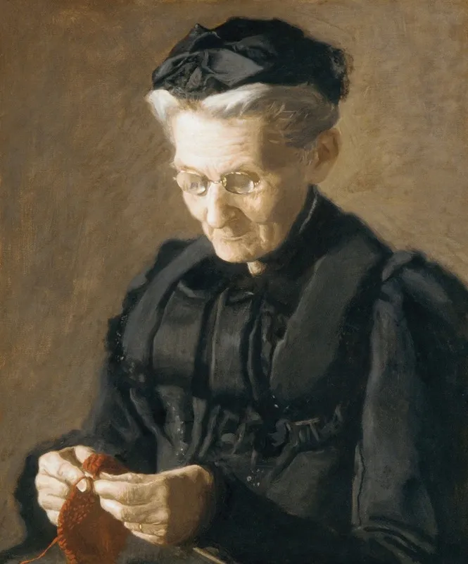 Mrs Mary Arthur Wall Art by Thomas Eakins - High-Resolution Digital Print