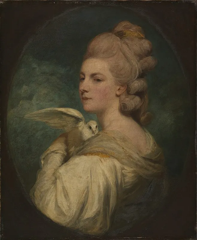 Mrs Mary Nesbitt Wall Art by Sir Joshua Reynolds - High-Resolution Digital Print