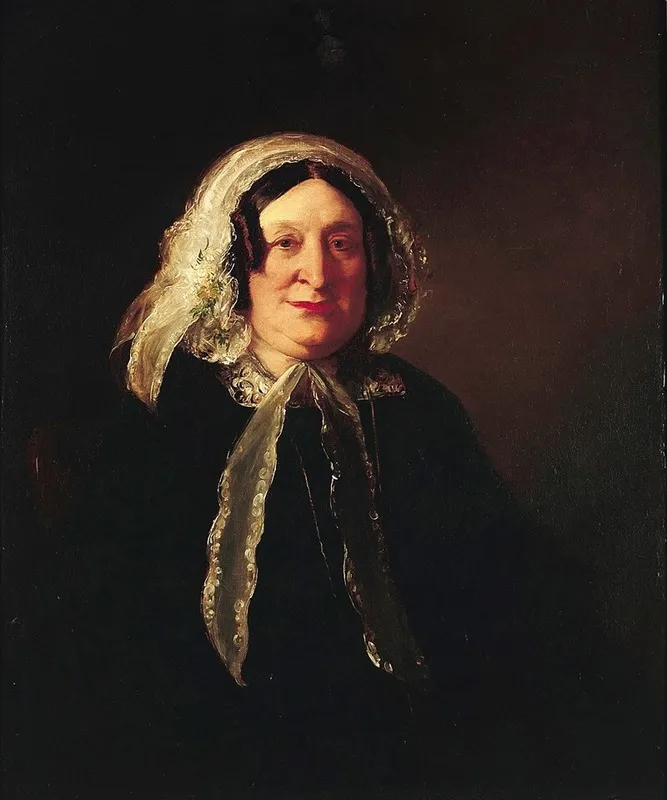 Mrs Nathaniel Levy Wall Art by Abraham Solomon - High-Resolution Digital Print