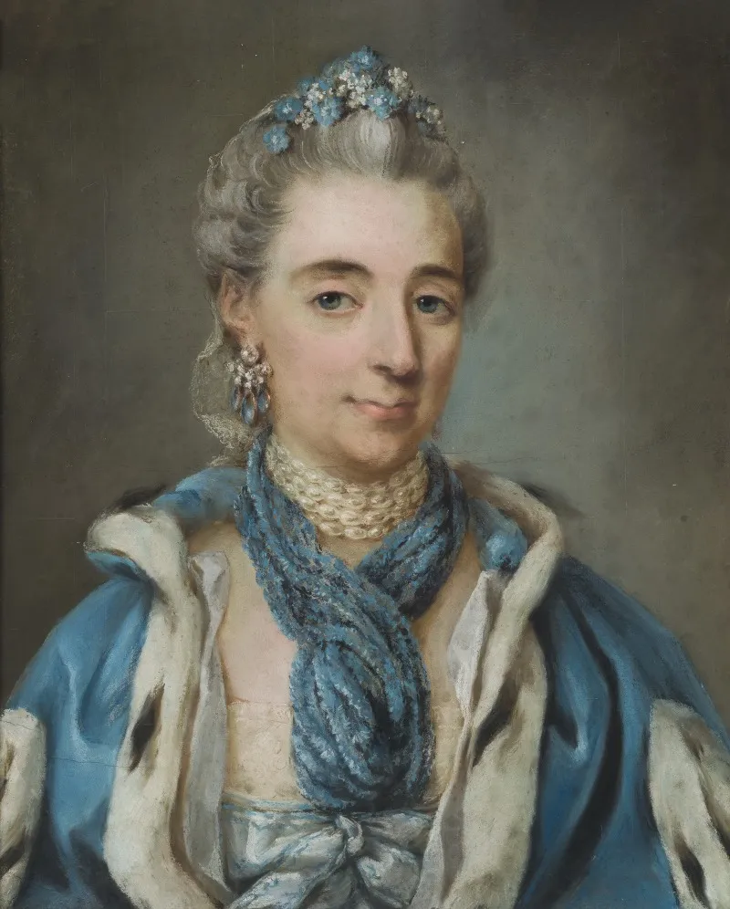 Mrs Petronella Schutzer Nee Psilanderhjelm Wall Art by Gustaf Lundberg - High-Resolution Digital Print