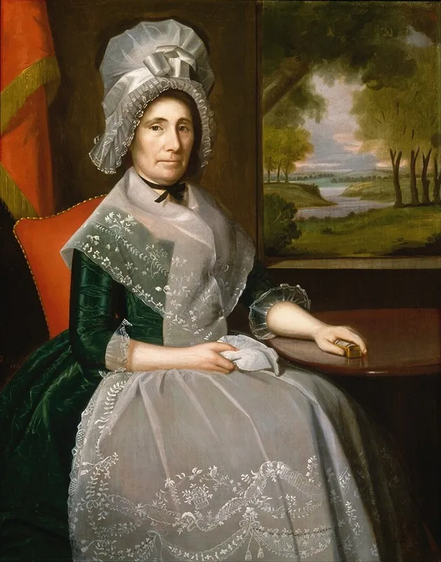 Mrs Richard Alsop Wall Art by Ralph Earl - High-Resolution Digital Print