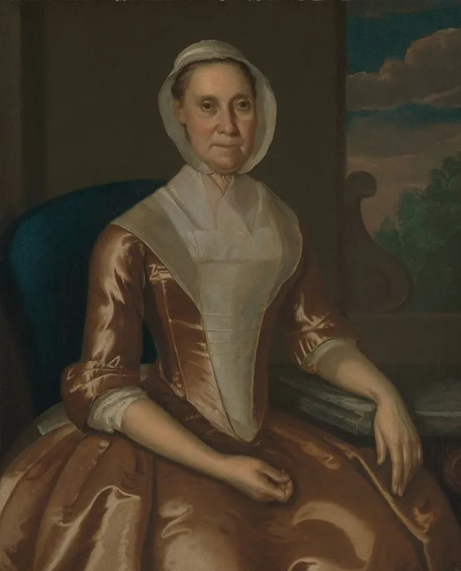 Mrs Richard Galloway Wall Art by John Hesselius - High-Resolution Digital Print