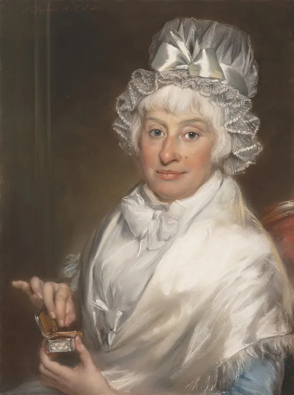 Mrs Robert Shurlock Sr Ann Manwaring Wall Art by John Russell - High-Resolution Digital Print
