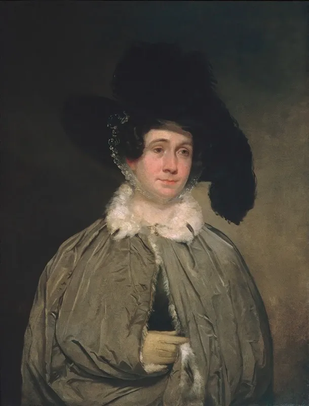 Mrs Thomas Brewster Coolidge Wall Art by Chester Harding - High-Resolution Digital Print