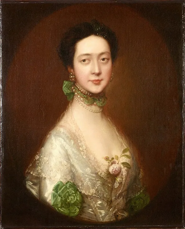 Mrs William Monck Wall Art by Thomas Gainsborough - High-Resolution Digital Print