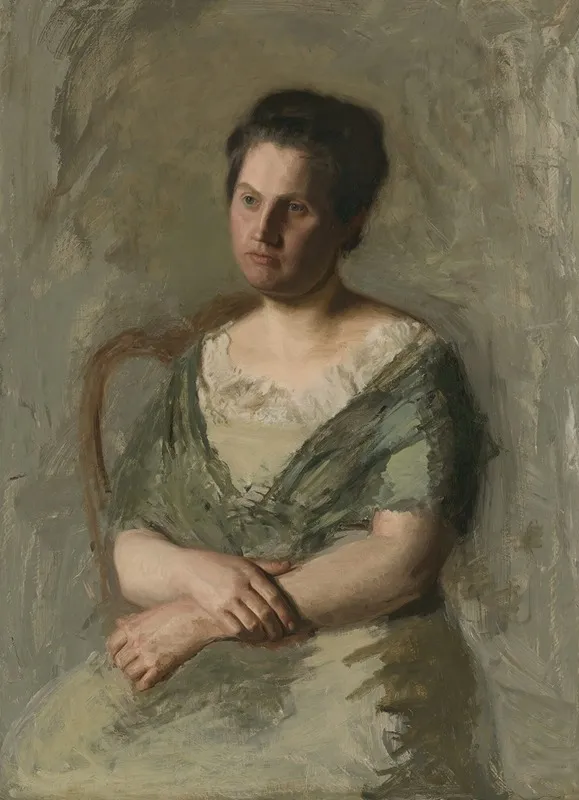Mrs William Shaw Ward Wall Art by Thomas Eakins - High-Resolution Digital Print