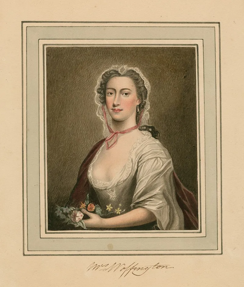 Mrs Woffington Wall Art by George Perfect Harding - High-Resolution Digital Print