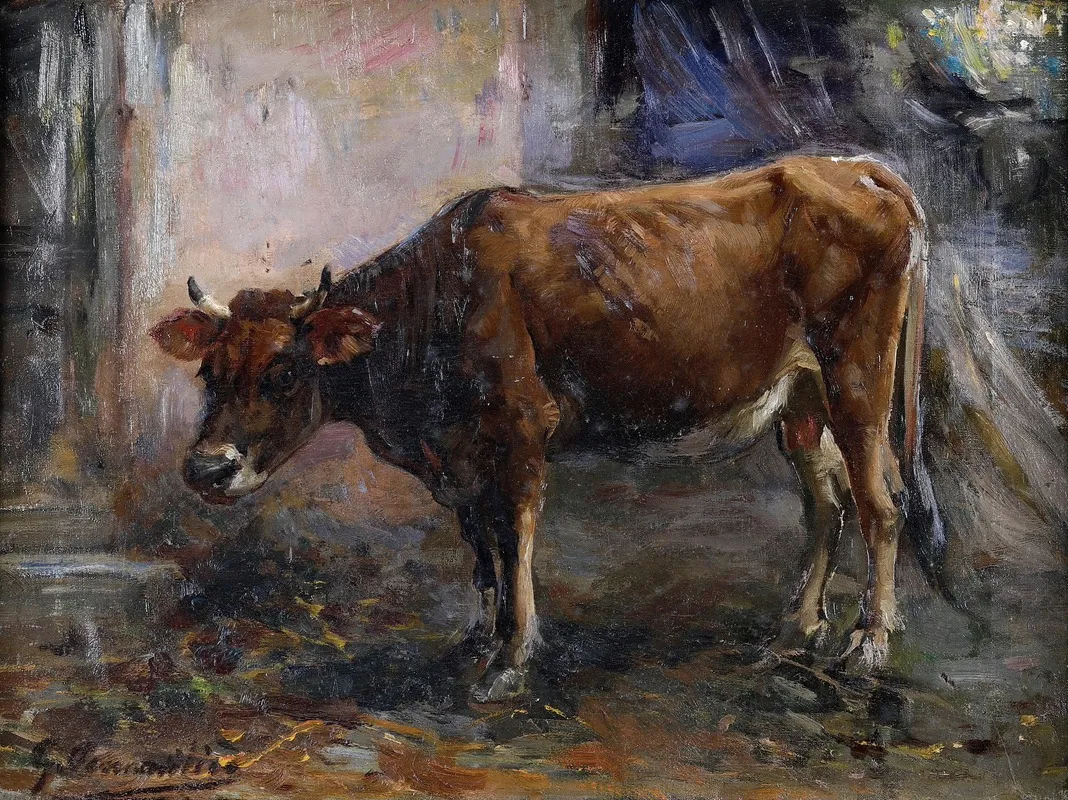 Mucca Wall Art by Giuseppe Pennasilico - High-Resolution Digital Print