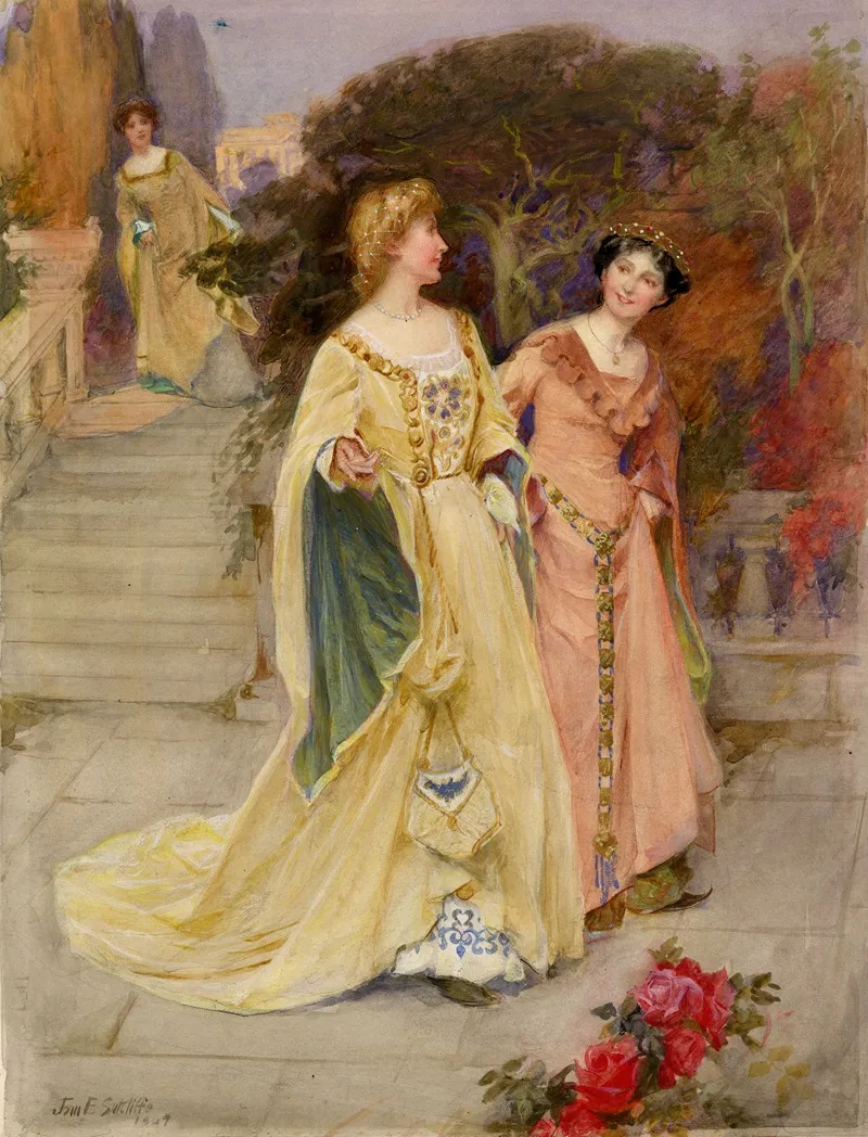 Much Ado About Nothing Iii 1 Wall Art by John E. Sutcliffe - High-Resolution Digital Print