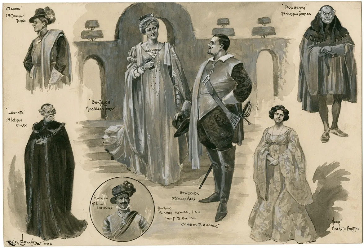 Much Ado About Nothing Imperial Theatre Wall Art by Ralph Cleaver - High-Resolution Digital Print