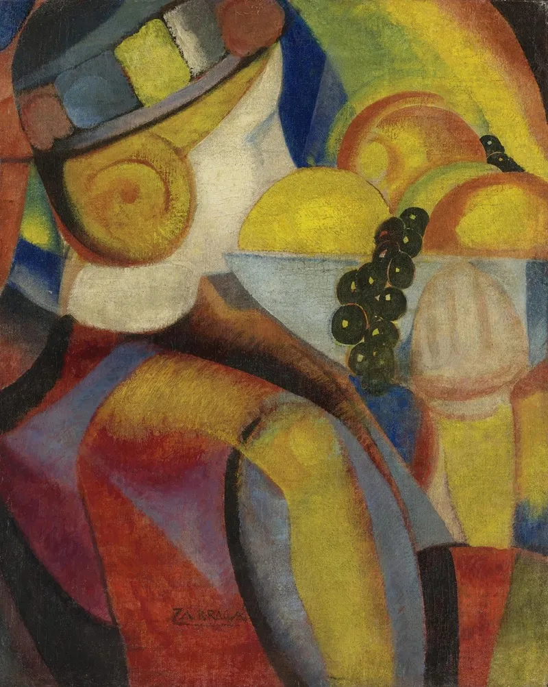 Muchachita Con Frutas Wall Art by Ángel Zárraga - Canvas Print