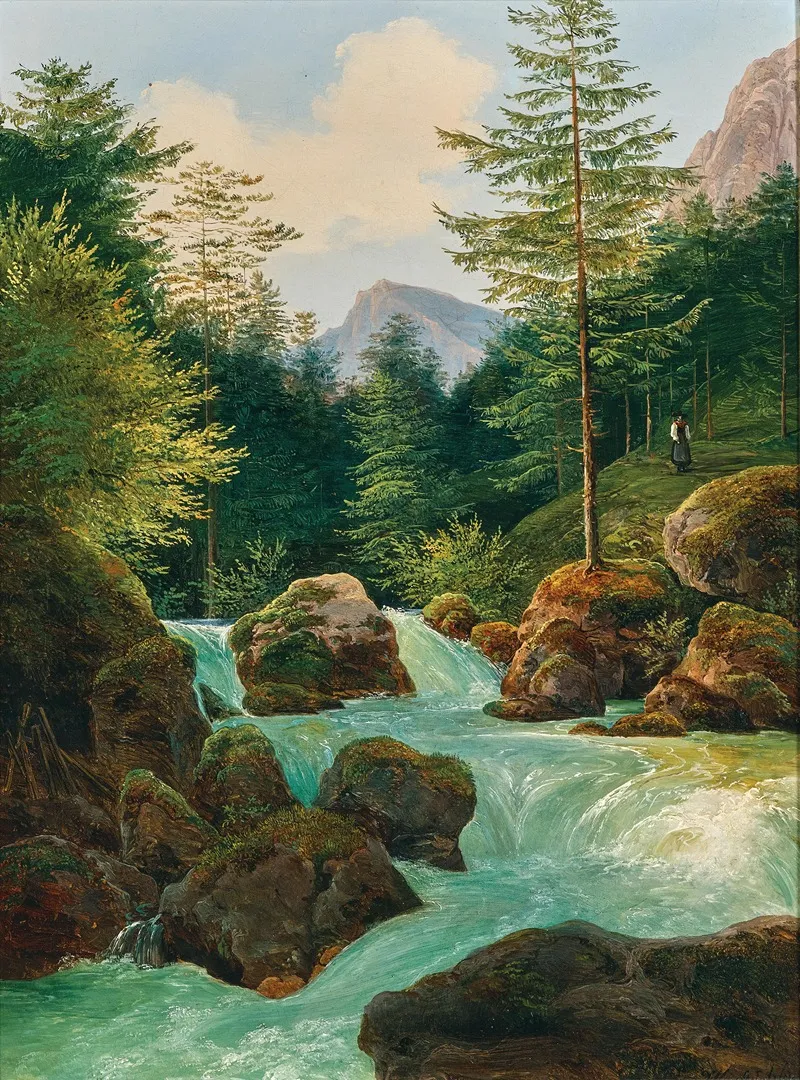 Muhlsturzhorn In Baiern