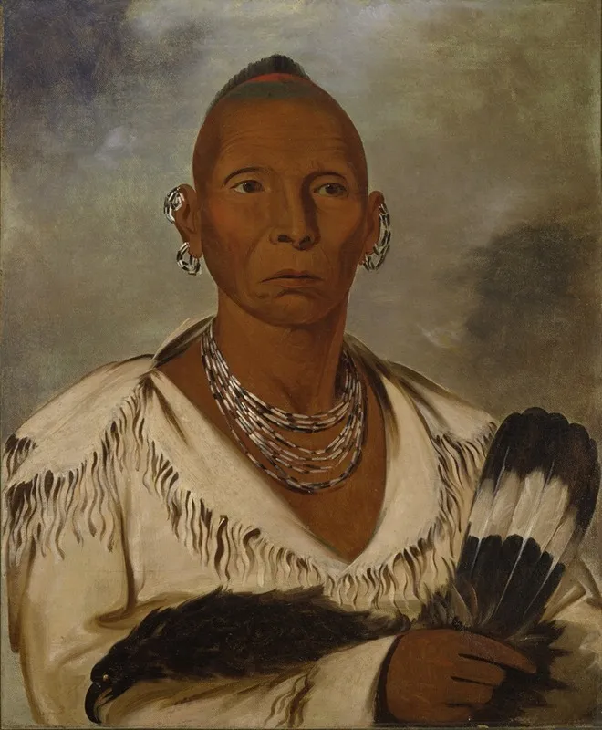Muk A Tah Mish O Kah Kaik Black Hawk Prominent Sac Chief