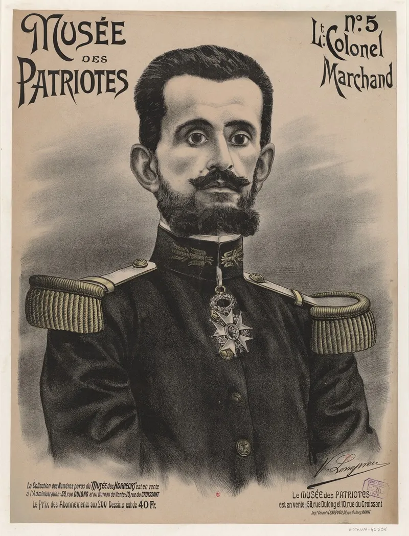 Musee Des Patriotes N 5 Lt Colonel Marchand Wall Art by Victor Lenepveu - High-Resolution Digital Print