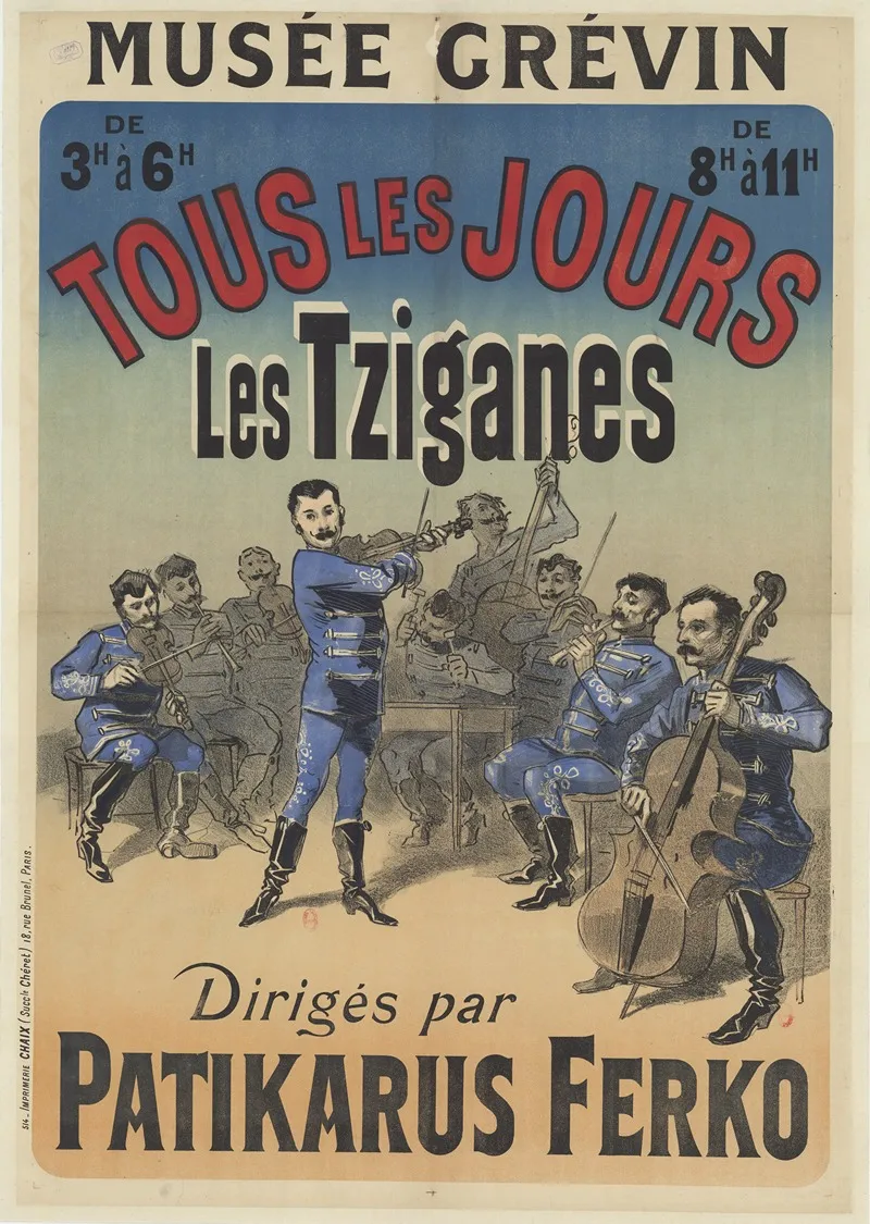 Musee Grevin Tous Les Jours Les Tziganes Diriges Par Patikarus Ferko