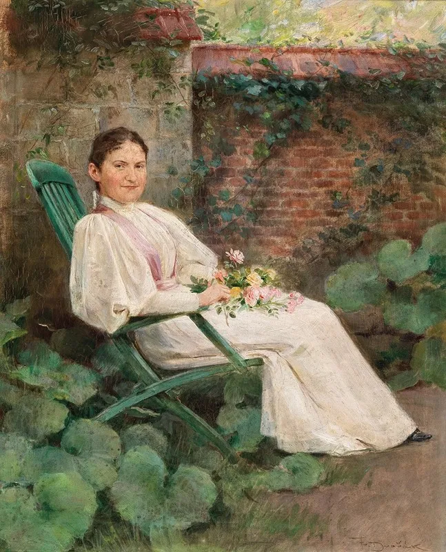 Musestunde Im Garten