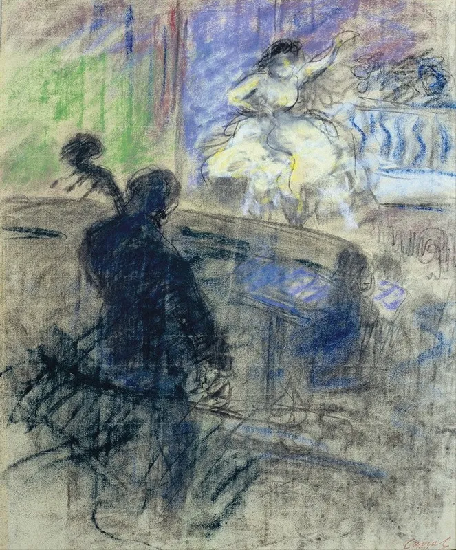 Music Hall Interior Wall Art by Ricard Canals i Llambí - High-Resolution Digital Print