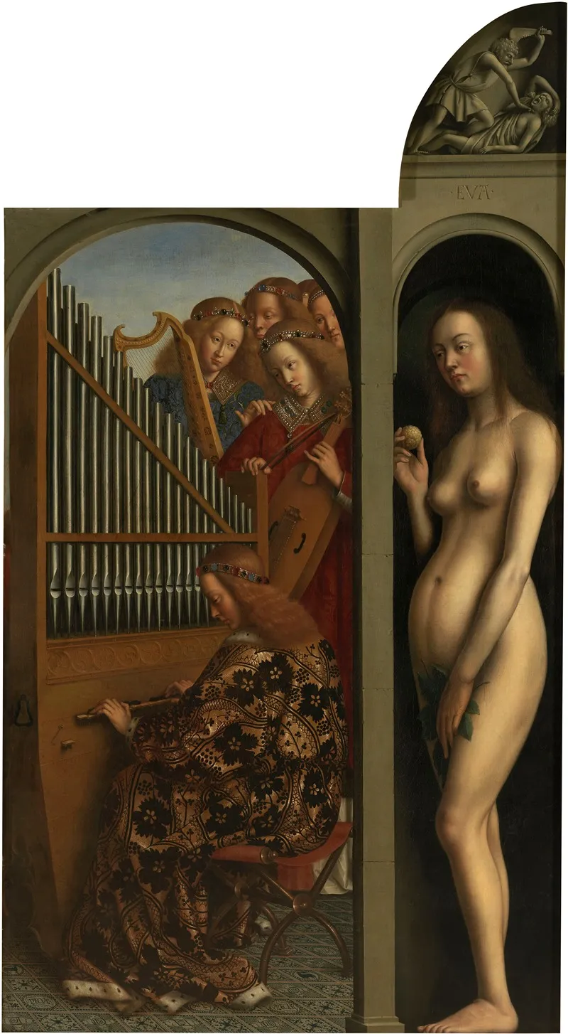 Music Making Angels And Eve