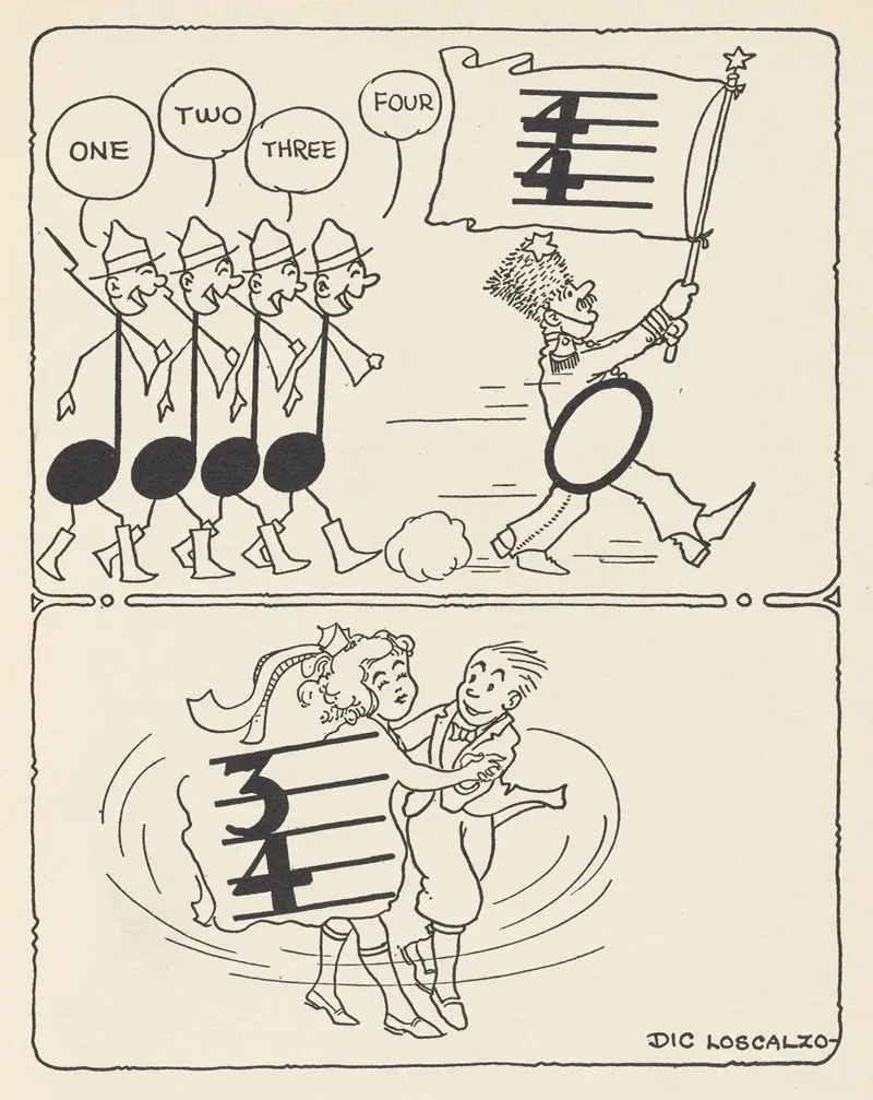 Music Rhymes Pl14 Wall Art by Dic Loscalzo - High-Resolution Digital Print