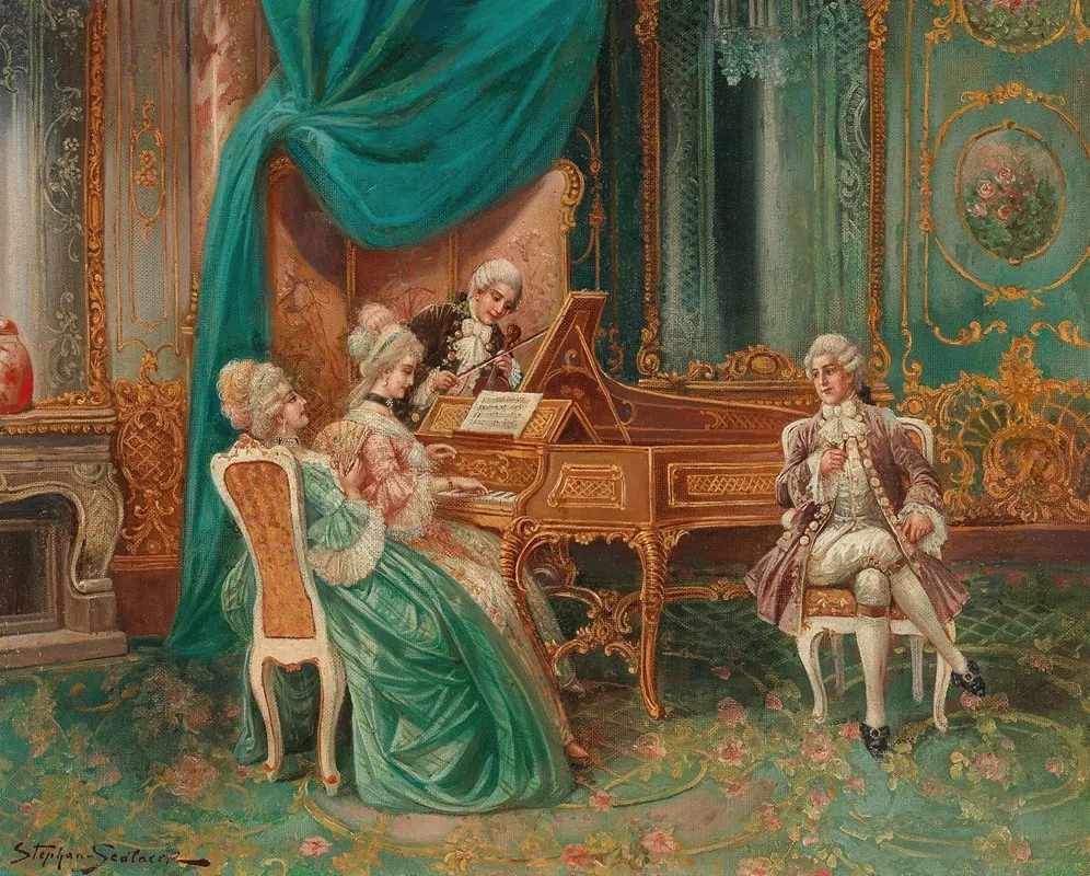 Musical Entertainment Wall Art by Stephan Sedlacek - High-Resolution Digital Print