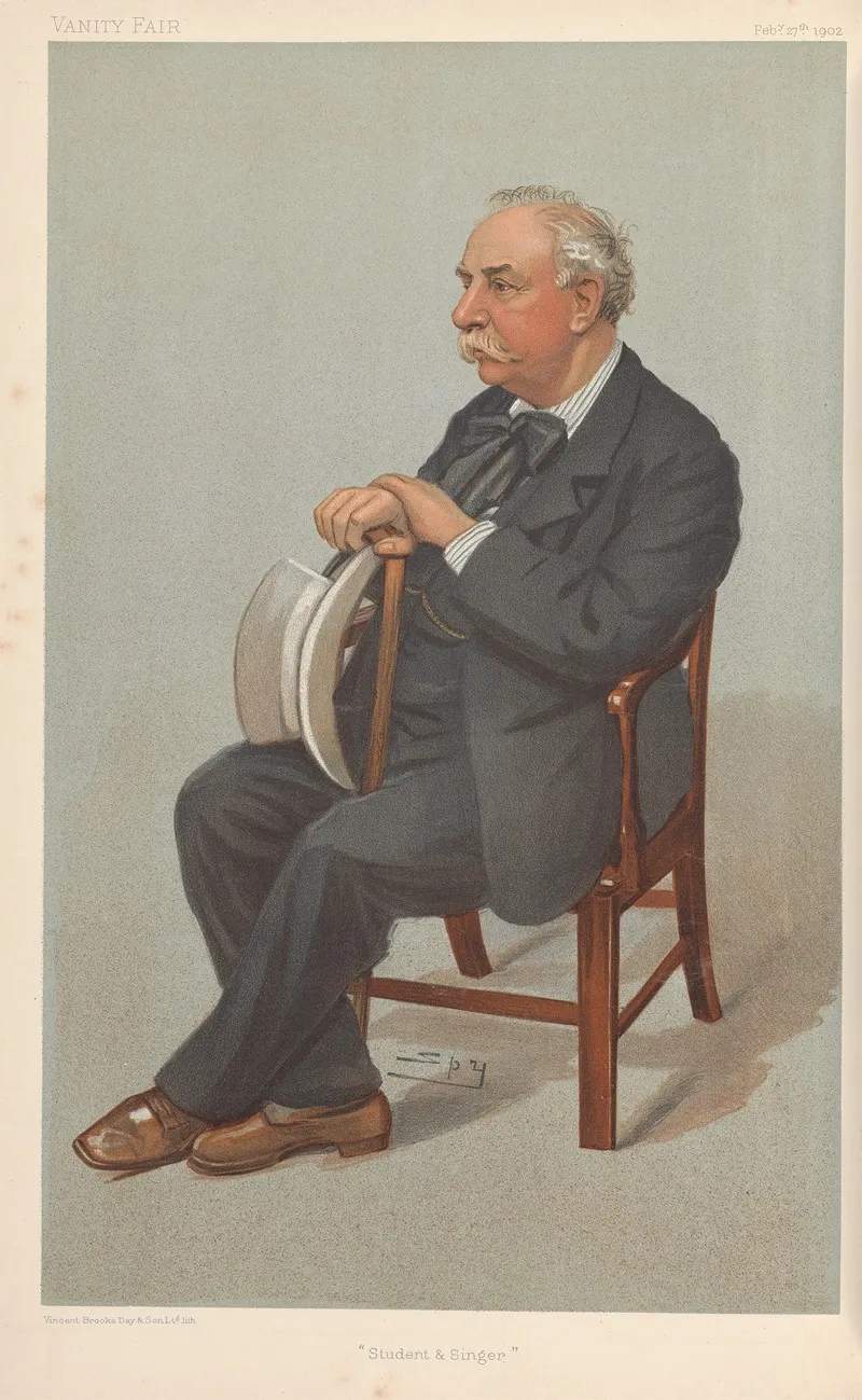 Musicians Student And Singer Mr Charles Santley February 27 1902