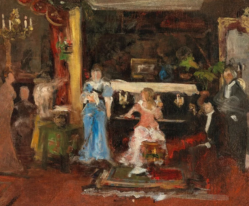 Musikabend Im Privaten Salon