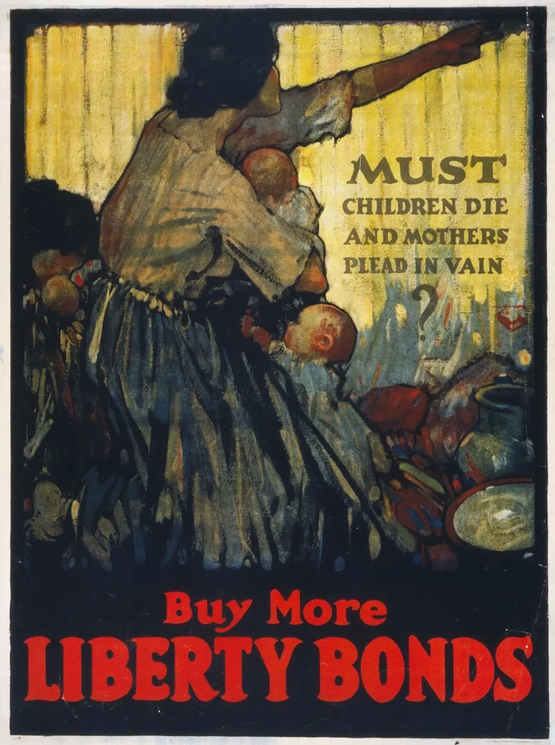 Must Children Die And Mothers Plead In Vain Wall Art by Walter Everett - High-Resolution Digital Print