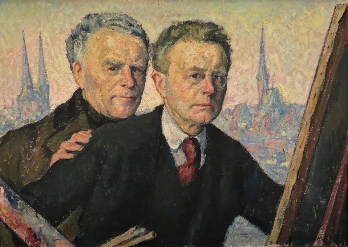 My Grandfather And I Wall Art by Heinrich Eduard Linde-Walther - High-Resolution Digital Print