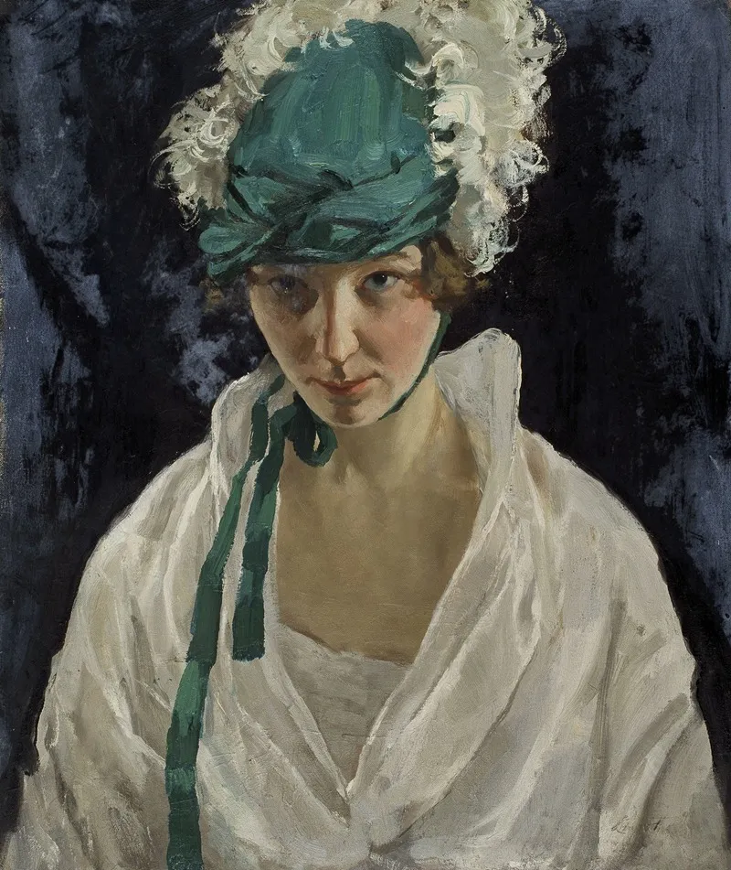 My New Hat Wall Art by Edward Barnard Lintott - High-Resolution Digital Print