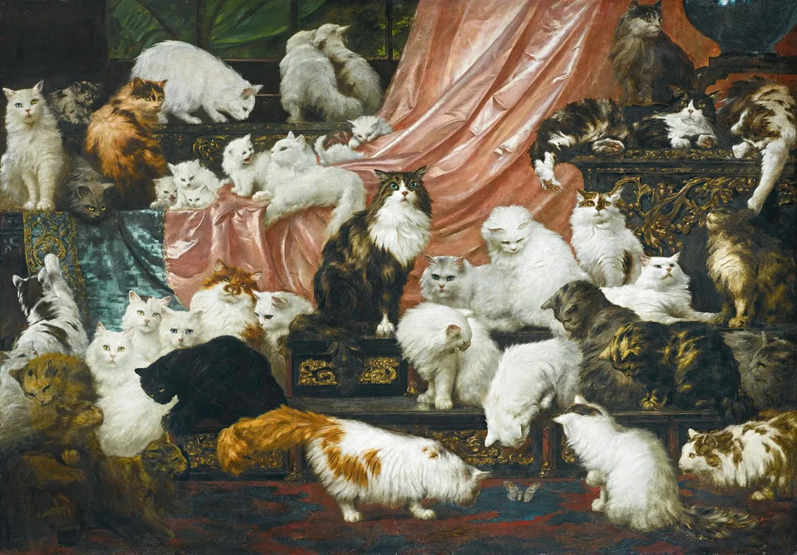 My Wifes Lovers Wall Art by Carl Kahler - High-Resolution Digital Print