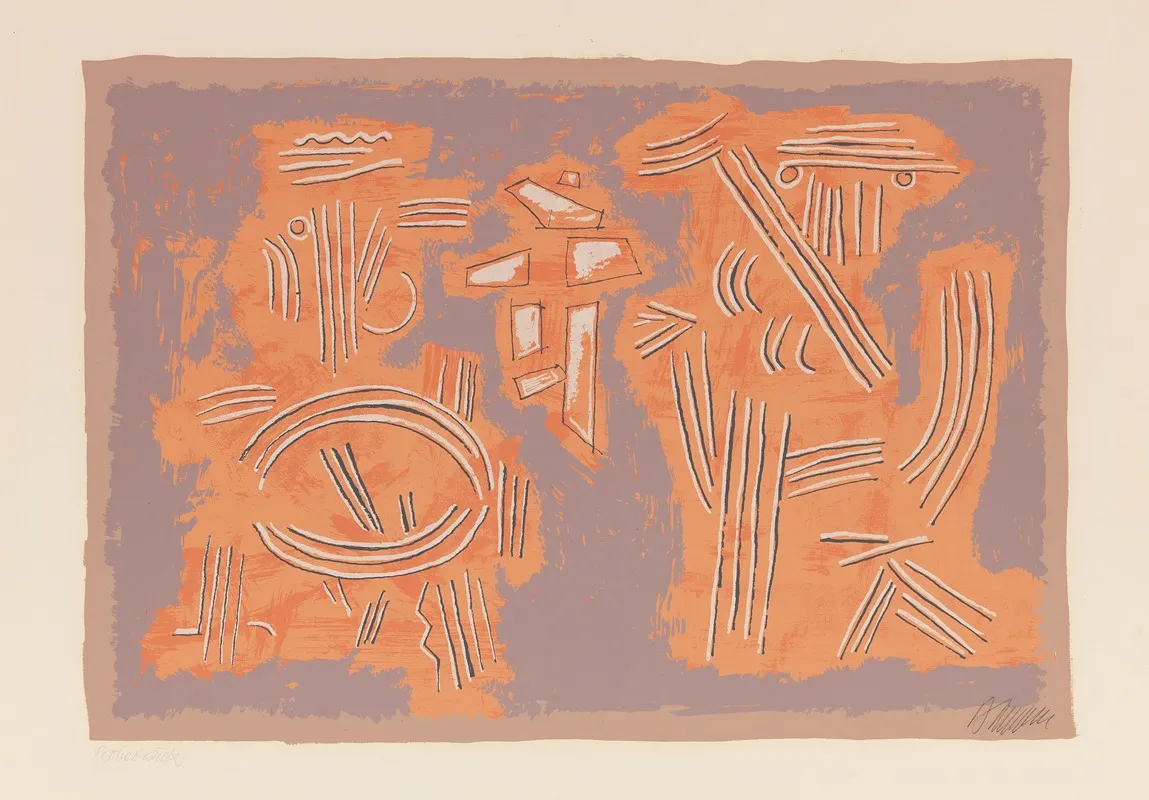 Mykene Wall Art by Willi Baumeister - High-Resolution Digital Print