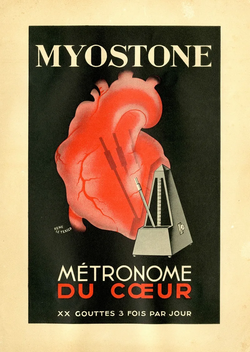 Myostone Wall Art by René Le Texier - High-Resolution Digital Print