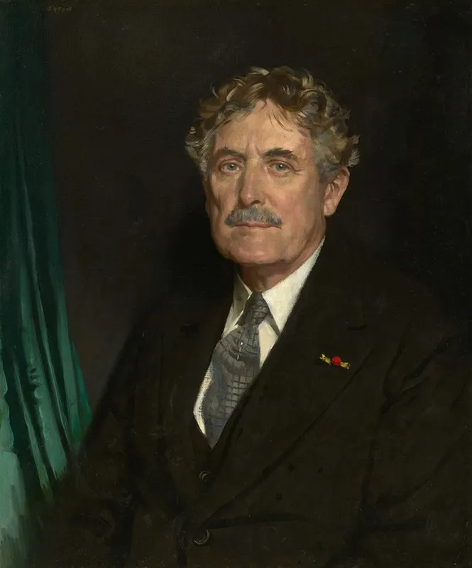 Myron Timothy Herrick Wall Art by William Orpen - High-Resolution Digital Print