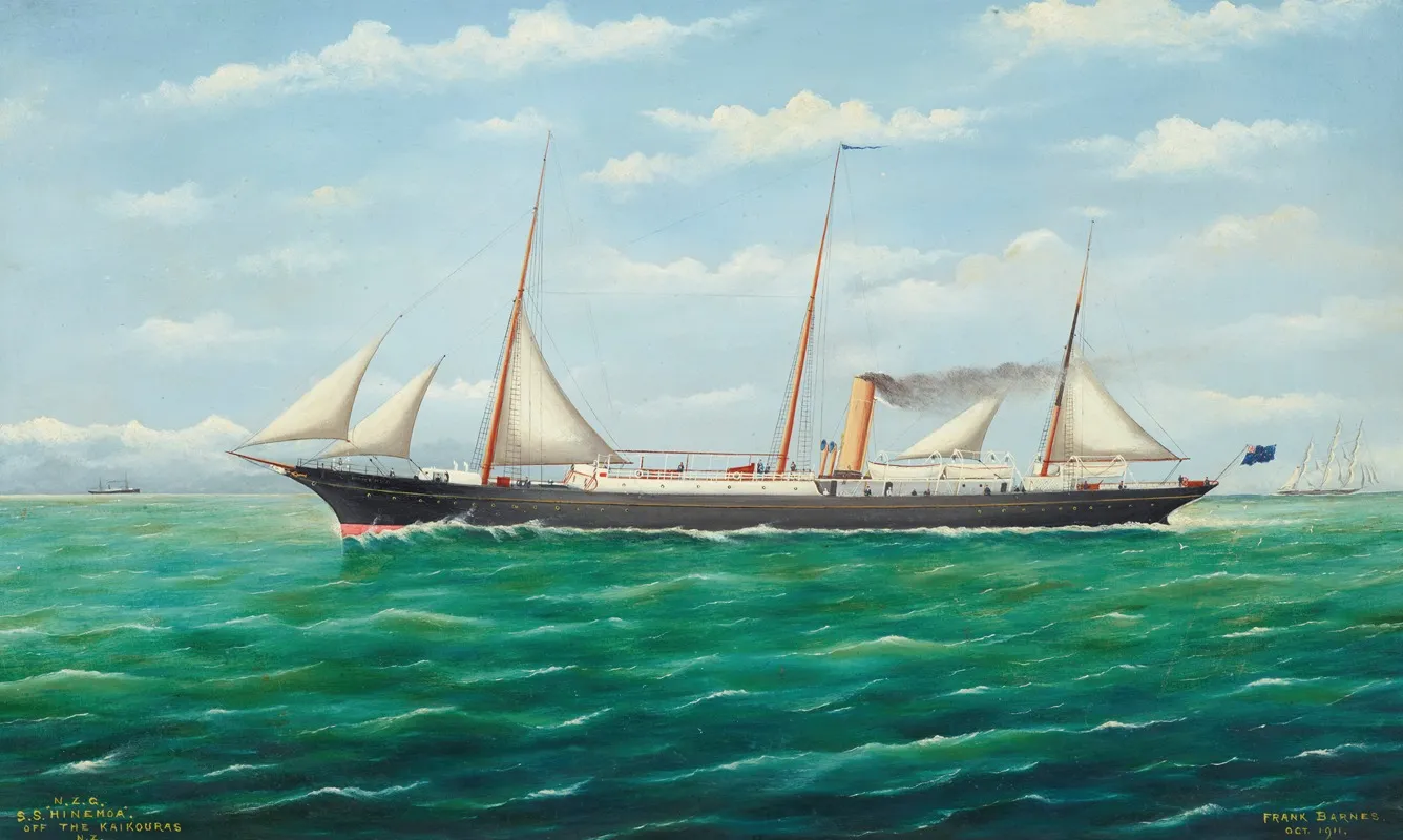 N Z G S S Hinemoa Off The Kaikouras Nz
