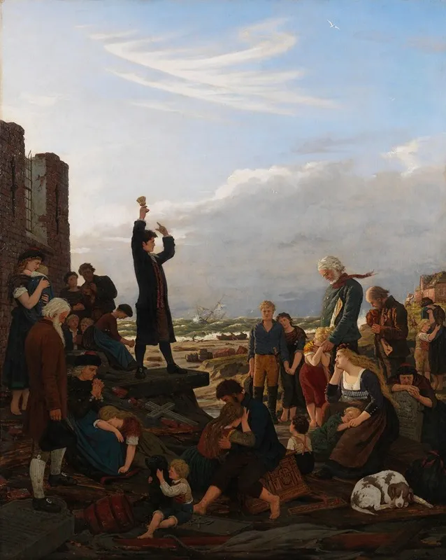Nach Der Sturmflut Wall Art by Carl Ludwig Jessen - High-Resolution Digital Print